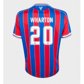 Crystal Palace Adam Wharton #20 Hemmakläder 2025-26 Kortärmad